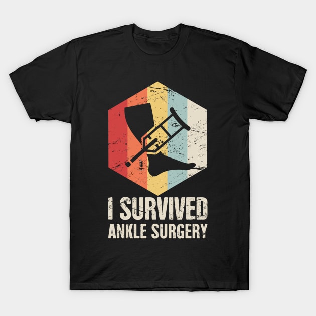 Titanium Ankle | Joint Replacement Ankle Surgery T-Shirt by MeatMan